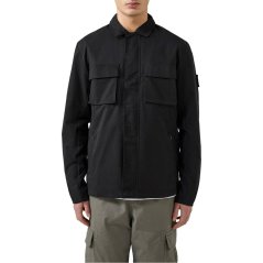 Patrick Men's Overshirt Black
