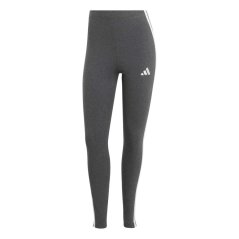 adidas Essentials 3 Stripe Leggings Womens Dark Grey