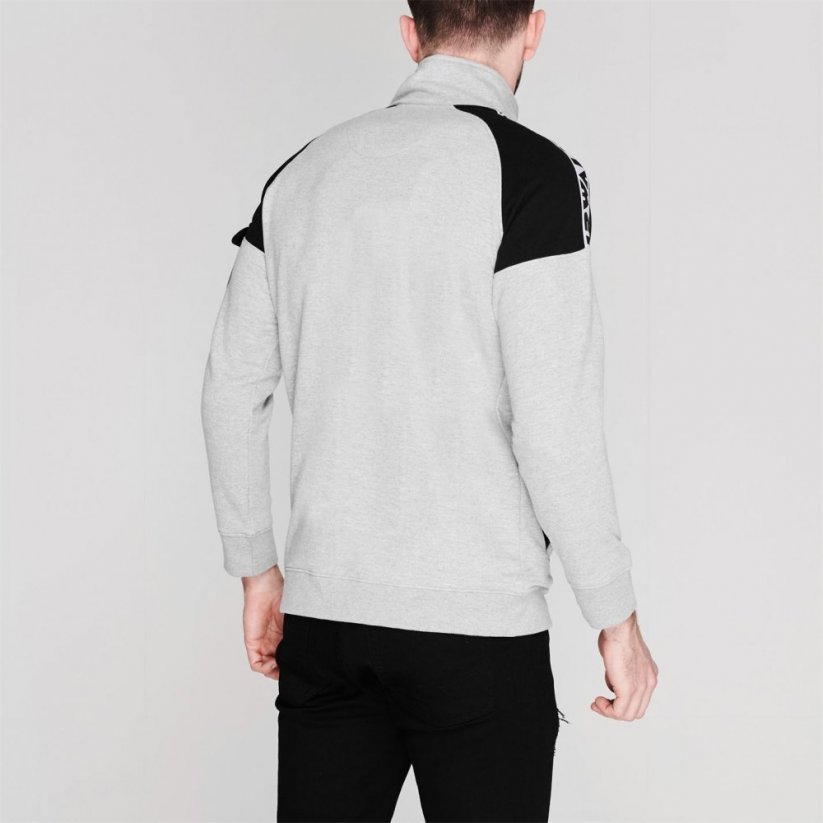 Airwalk Woven Sweatshirt Mens Black/Grey velikost XL