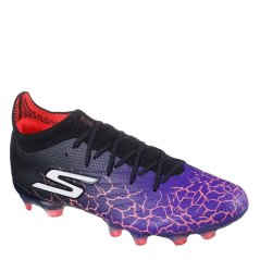 Skechers SKX 01 Elite Firm Ground Football Boots Purple/Black