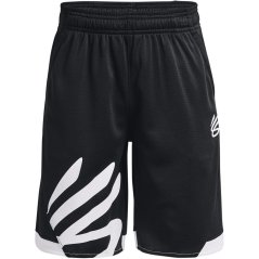 Under Armour Kids' Curry Splash Basketball Shorts Black