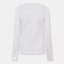 adidas Women's Long Sleeve Performance Gym Top White