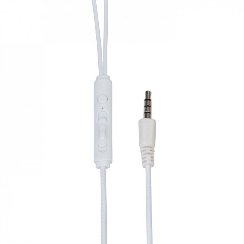No Fear Wired Earphones White