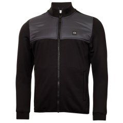 Calvin Klein Golf Men's Full Zip Water Resistant Performance Jacket Black