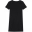 Nike T-Shirt Dress Junior Girls Black/White