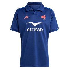 adidas France Rugby Sevens Shirt 2024 Adults Dark Blue
