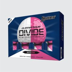 Srixon Adults Q Star Golf Balls White/Pink