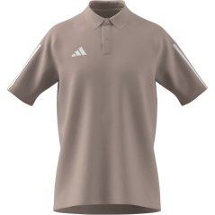 adidas Men's Performance Polo Shirt Brown