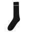 Donnay 10 Pack Crew Socks Plus Size Black