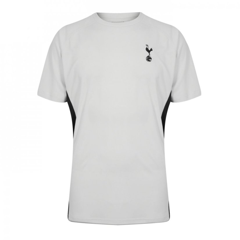 Source Lab Lab Tottenham Hotspur FC Poly T-Shirt Mens White/Blue