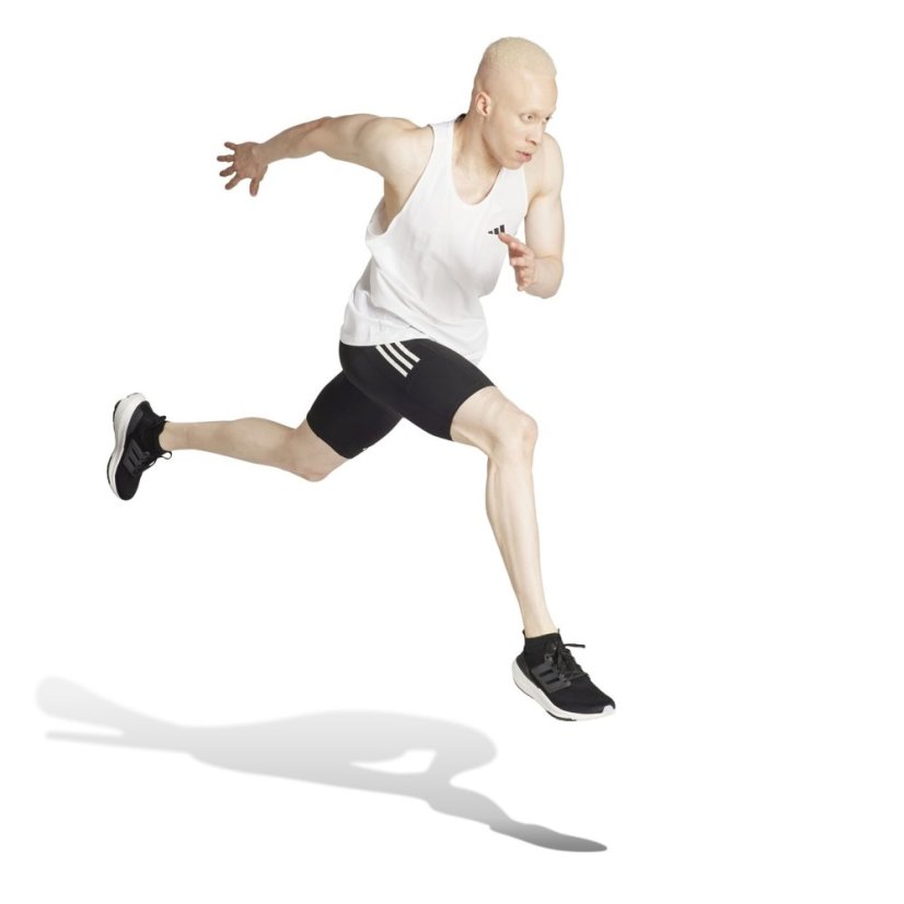 adidas Own the Run Short Tights Mens Black