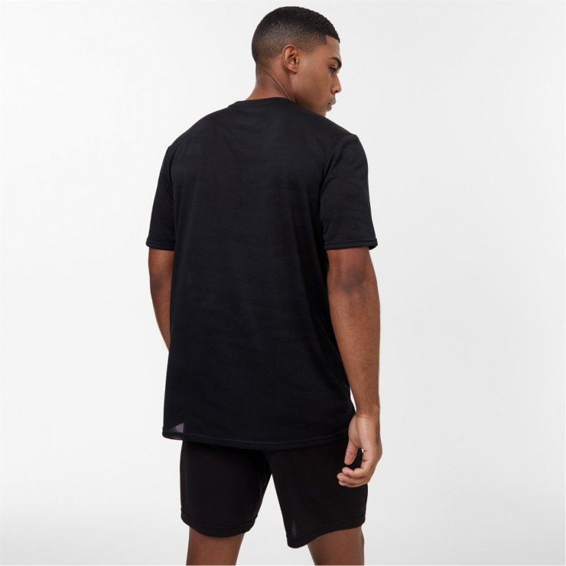 Everlast Tech T-Shirt Mens Black