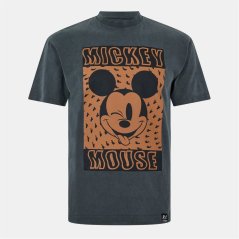 Disney Ls Mickey Tee 99 Orange