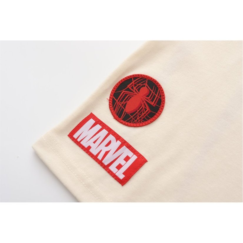 Everlast Spiderman Sports T-Shirt Juniors Cream