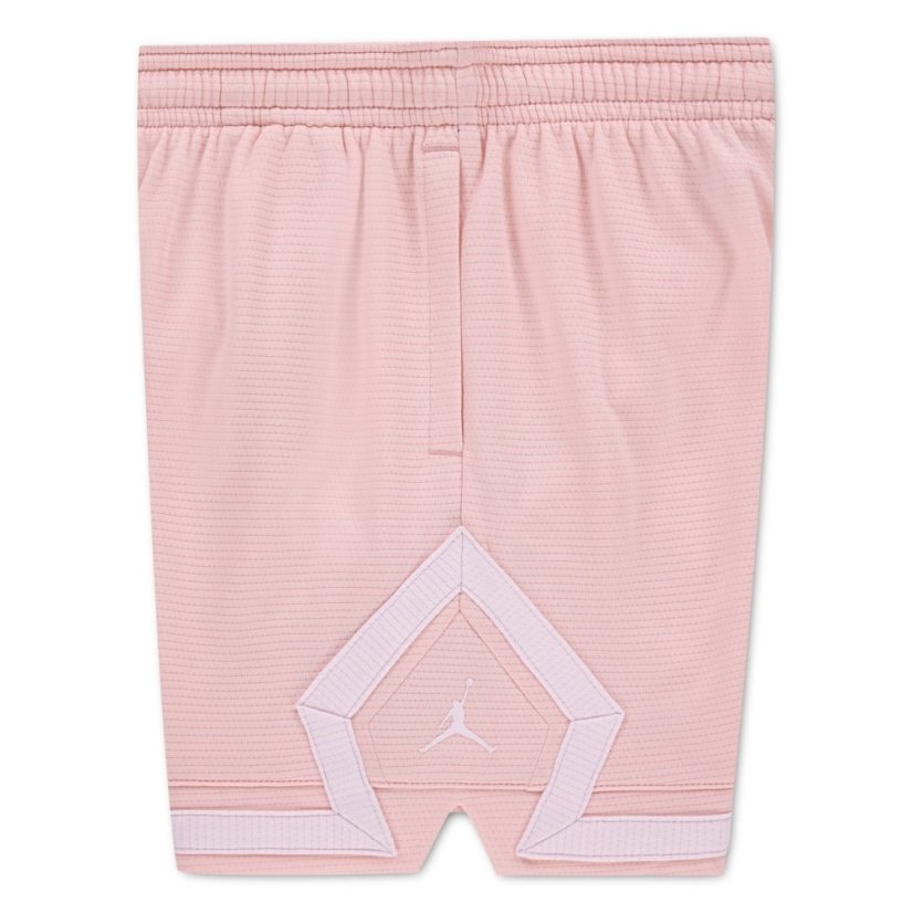 Air Jordan Kids' Jersey Jogger Shorts Nike Pink Bloom