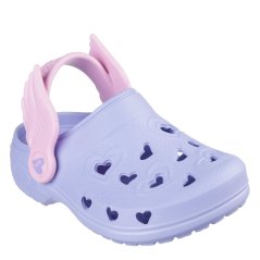 Skechers Unisex Kids' Slip On Trainers Lavender/Pink