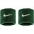 Nike Swoosh Wristband 2 Pack Green/White