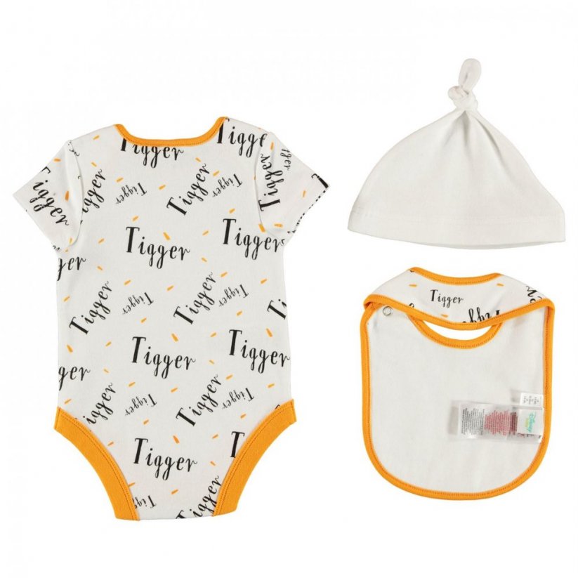 Character 4-Piece Romper and Accessories Set Tigger
