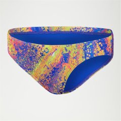 Speedo Women's Performance Bikini Bottoms Pink/Yellow