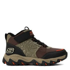 Skechers Unisex Kids' Ranger Non Waterproof Walking Shoes Brown/Black