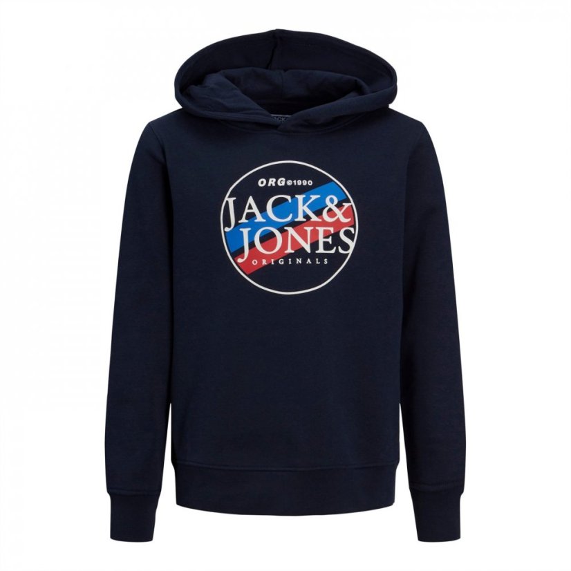 Jack and Jones Cody Hoodie Junior Boys Navy Blazer