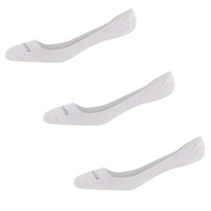 Ben Sherman Mens 3 Pack Liner Socks Makalu White
