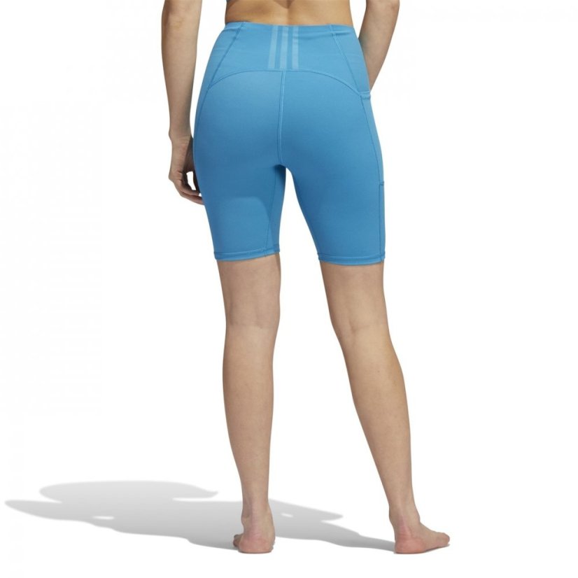 adidas Women's Performance Gym Shorts Blue