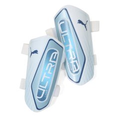 Puma Ultra Light Strap Shin Guards Blue/Silver