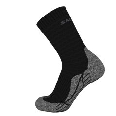 Salomon Crew 2 Pack Walking Socks Mens Black/Grey