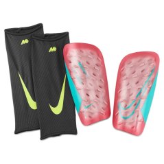 Nike Mercurial Lite SuperLock Shin Guards Orange/Green