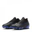 Nike Phantom Academy Firm Ground Football Boots Black/Chrome
