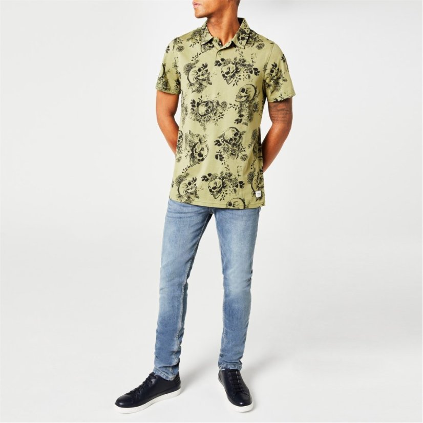 Firetrap Firetrap Skinny Jeans Mens Bleach Wash