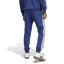 adidas Essentials Fleece Tapered Cuff 3-Stripes Joggers Navy/White