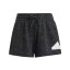 adidas Future Icons Big Logo Shorts Black/White