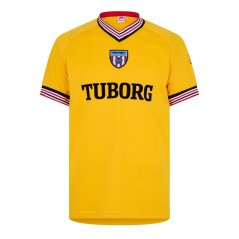 Patrick Mens Sunderland AFC 1986 Away Licensed Retro Football Shirts Yellow