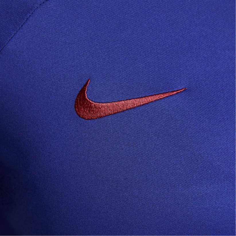 Nike Barcelona Strike Women's Nike Dri-FIT Soccer Drill Top Blue/Red