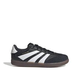 adidas Unisex Kids' Predator Freestyle Indoor Football Boots Blk/White/Gold