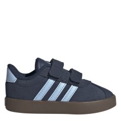 adidas VL Court 3.0 Infants Shoes Indigo/Sky/Gum
