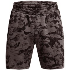 Under Armour Men's Fleece Jogger Shorts Brown