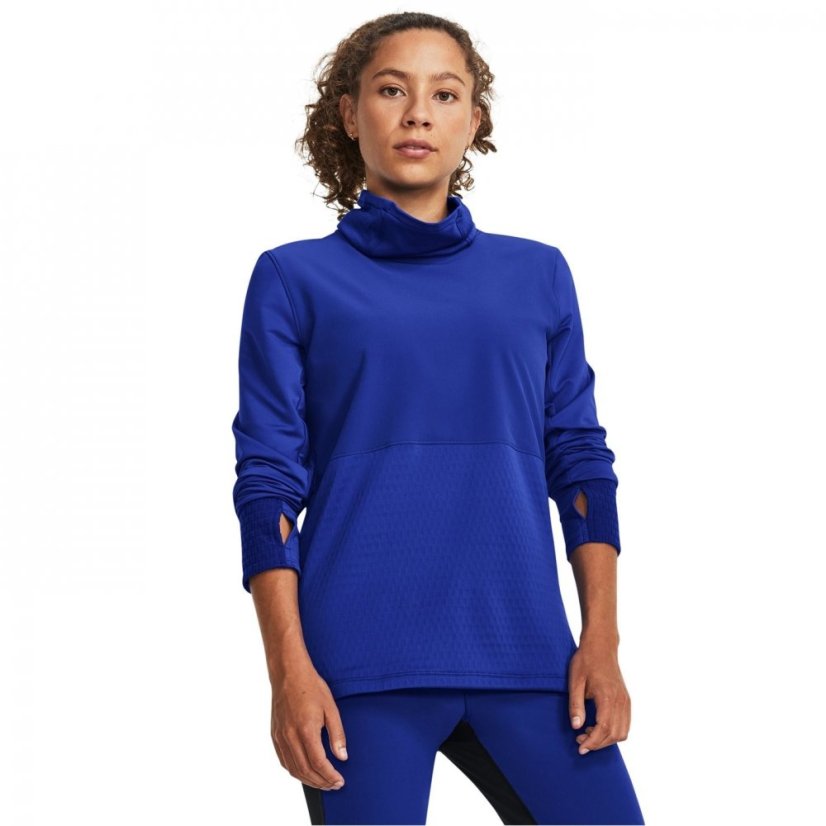 Under Armour Women's QUALI Long-Sleeve Performance Running Top TEAM ROYAL/REFL