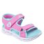 Skechers Kids' Flat Sandals Pink/Turqoise