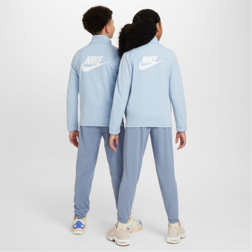 Nike NSW Poly Tracksuit Juniors Lt Armory Blue