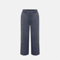 Firetrap Women's Washed WL Cotton Open Hem Fleece Joggers Grey