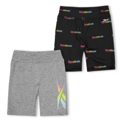 Reebok Kids' Jersey Jogger Shorts Black