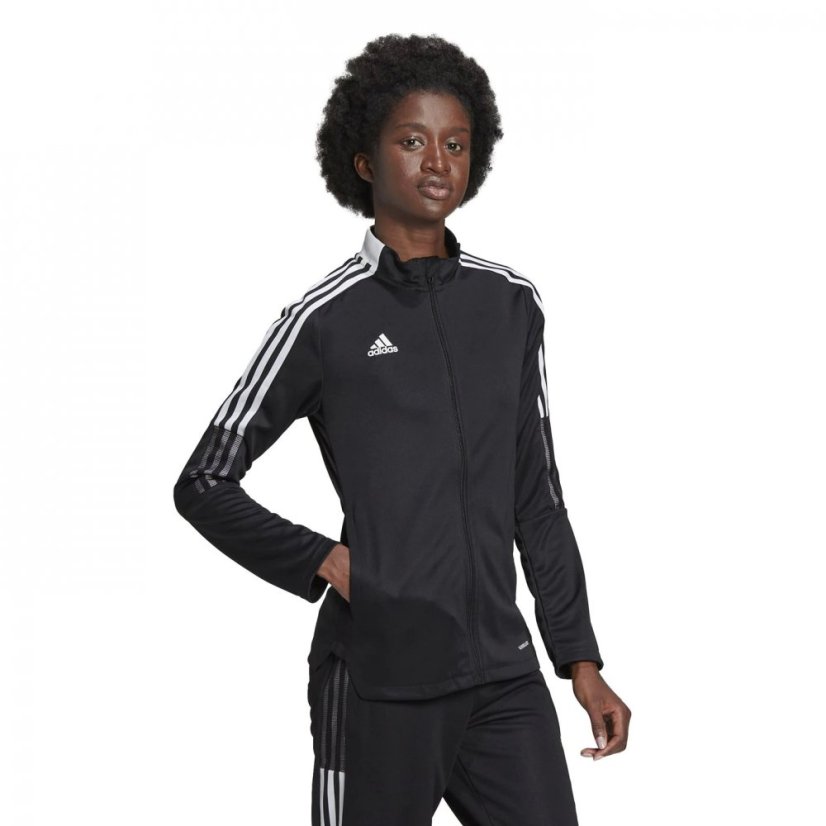 adidas Tiro 23 League Sweat Jacket Black/White