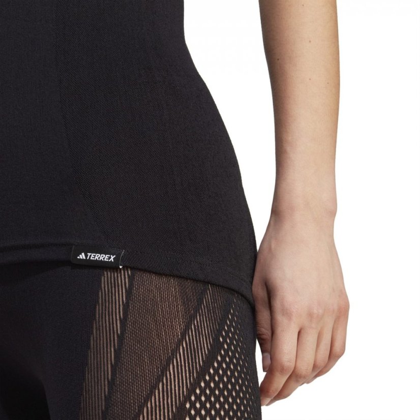 adidas Drym Short Sleeve dámske tričko Black