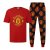 Team Football Pyjama Set Adults Man Utd