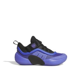 adidas D.O.N. Issue 6 C Basketball Trainers Childrens Blue/Blk/Blue