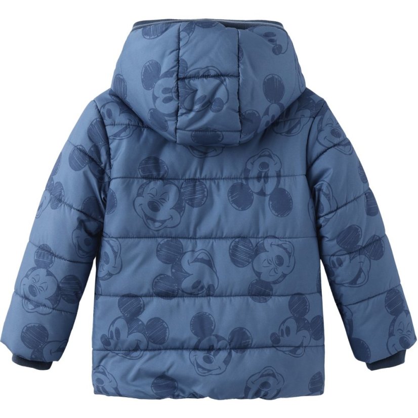 Character Kids' Hooded Long Sleeve Short Puffer Jacket Mickey