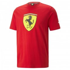 Puma Scuderia Ferrari Race Shield T-Shirt Rosso Corsa